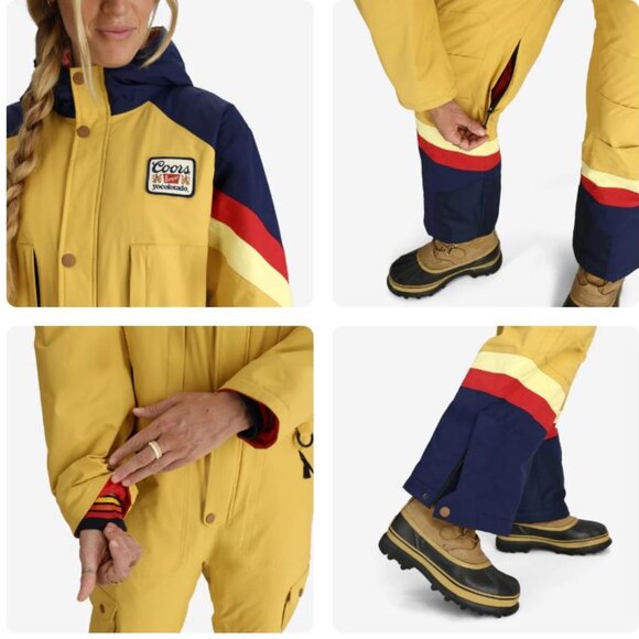 YoColorado x Coors Banquet Ski Suit - XS NWT - Picture 3 of 10